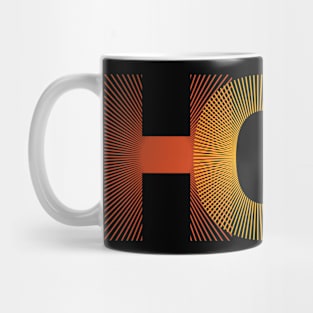 Vibrant Typography HOPE T-Shirt - Embrace Positivity in Style! Mug